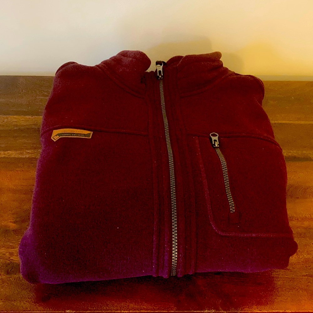 Obermeyer Joshua Fleece - Men’s - Size:  L - Color:  Wine Not.